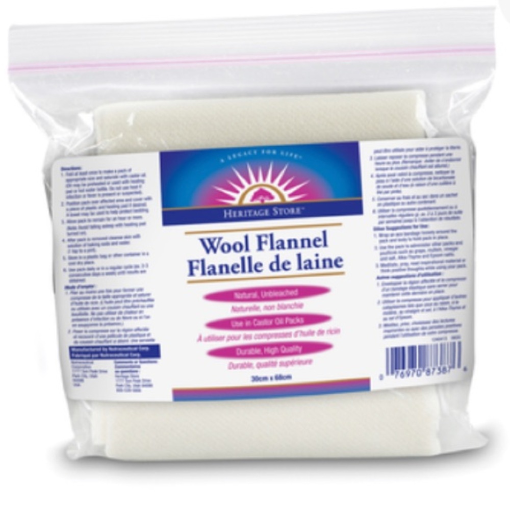 Heritage Store Wool Flannel Wellness Holistic Self Care